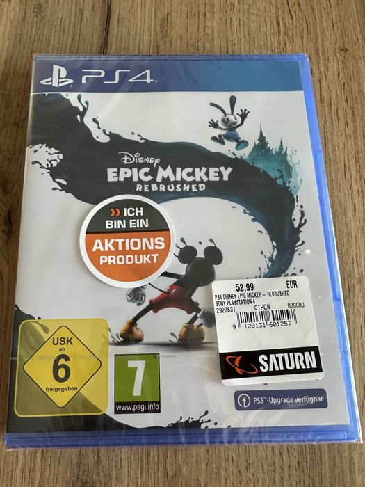 Disney Epic Mickey Rebrushed PlayStation 4