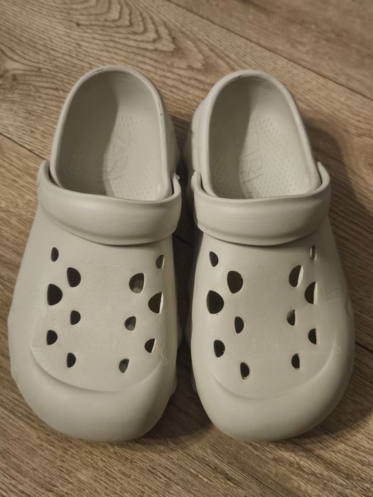Klapki Zara jak crocs roz.34 na basen i plażę