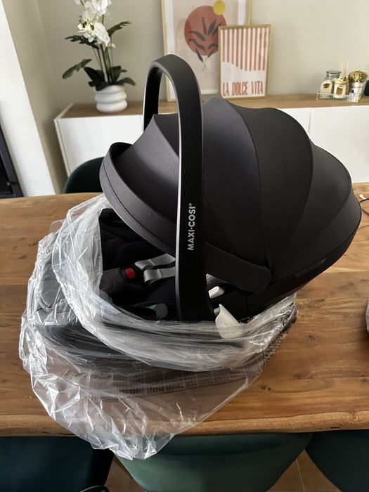 Maxi-Cosi Pebble 360 Pro + Base FamilyFix 360 + Adaptadores