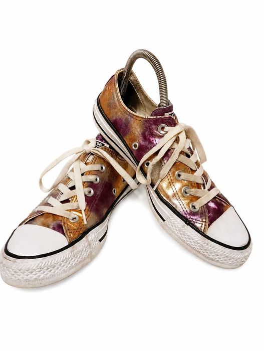 Converse All Star metaliczne damskie trampki sneakers multikolor 39