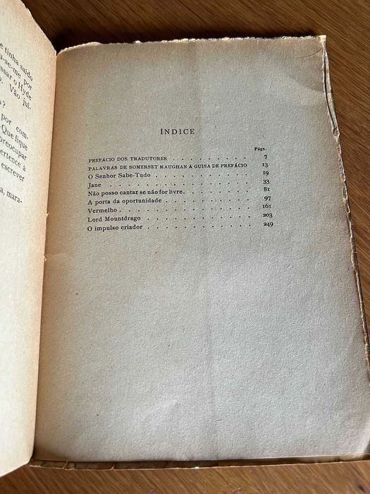 Antologia do conto moderno      SOMERSET MAUGHAM