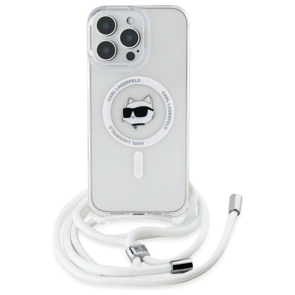 Karl Lagerfeld KLHMP16LHCCHNT iPhone 16  Pro 6.3" hardcase transparen