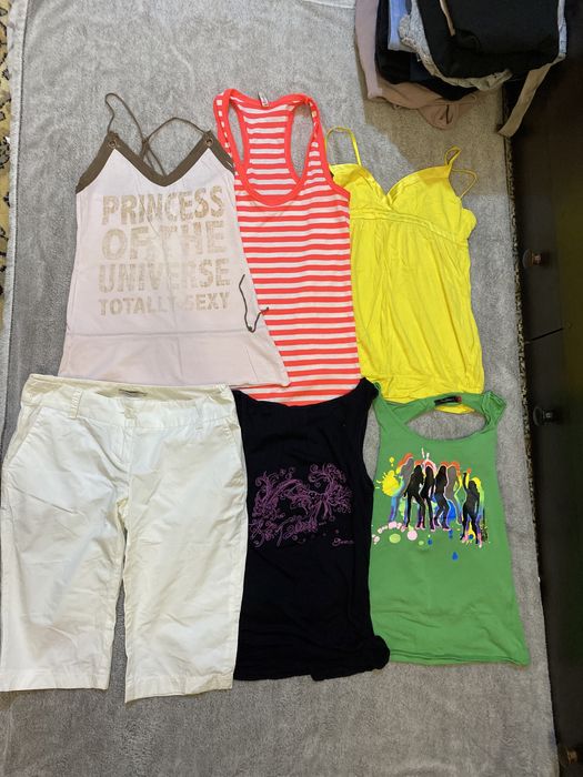 Пакет фирменных(bershka, diese)lвещей на девушку/подростка, размер S-M
