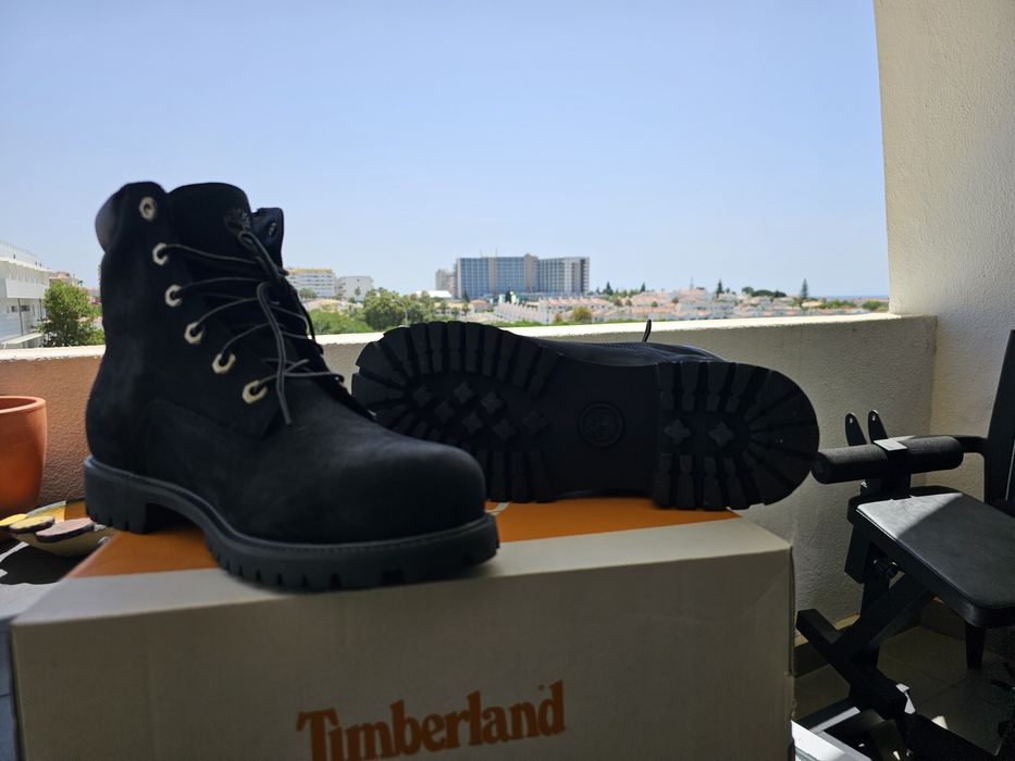 Botas Timberland Alburn 6 Pretas Novas