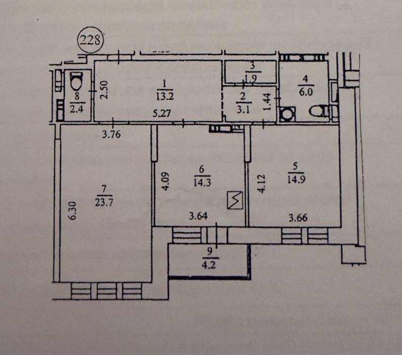 2 кімн. Голосіївська, ЖК Голосіївський, Паркова зона/Метро