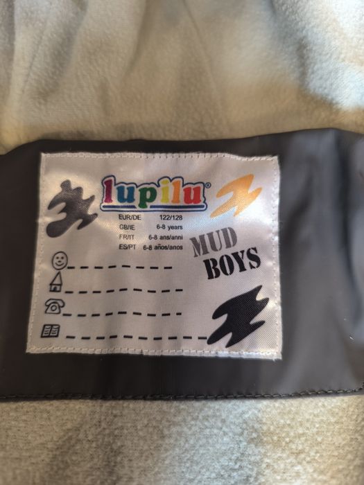 Kombinezon wodoodporny ocieplany polarem Lupilu 122/128