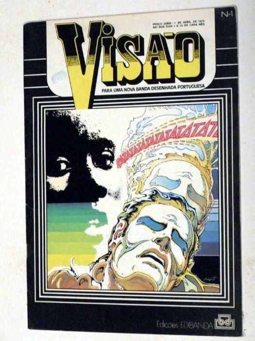 A Descoberta do mundo + 3 Revistas BD VISÃO 1975 - novos