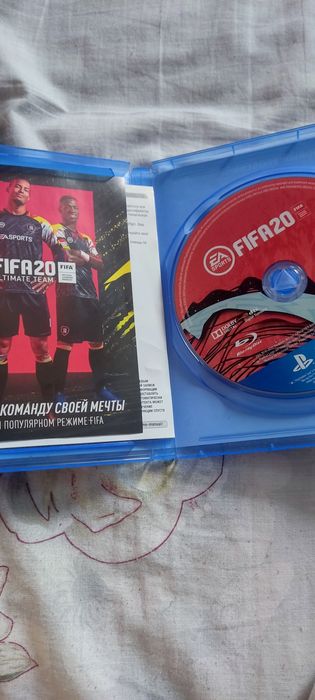 Fifa 20, диск для PS4