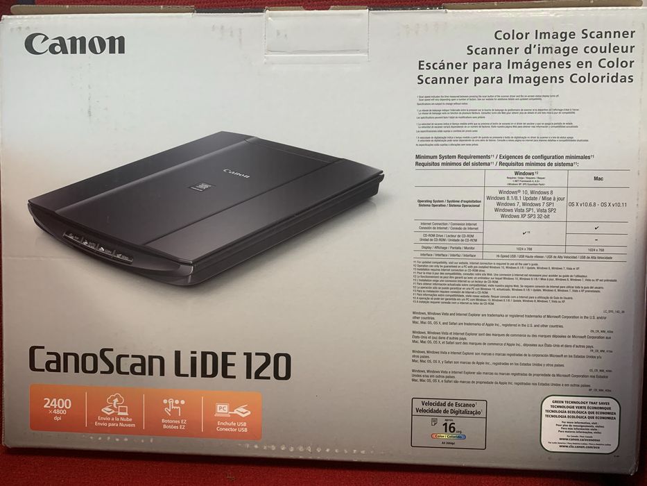 Canon CanoScan LiDE 120 NEW | Новий планшетний сканер A4 | Запакований