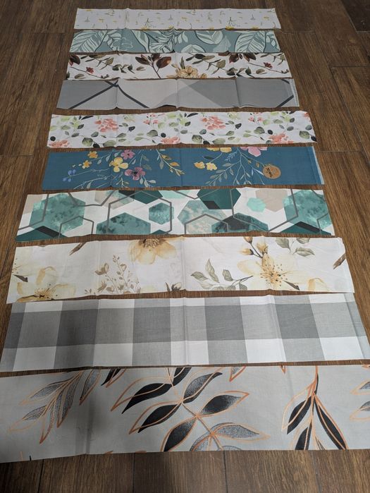 Ścinki tkaniny bawełnianej nowa tkanina T09