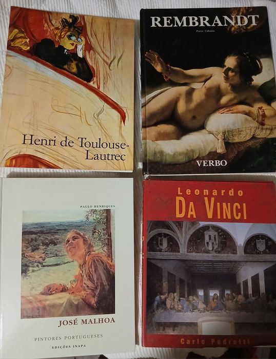 Livros de arte/pintura