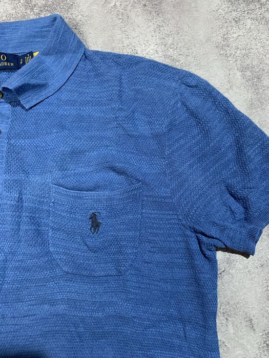 (Розмір S) Светр-поло Ralph Lauren Cotton-Linen Polo-Collar Sweater футболка