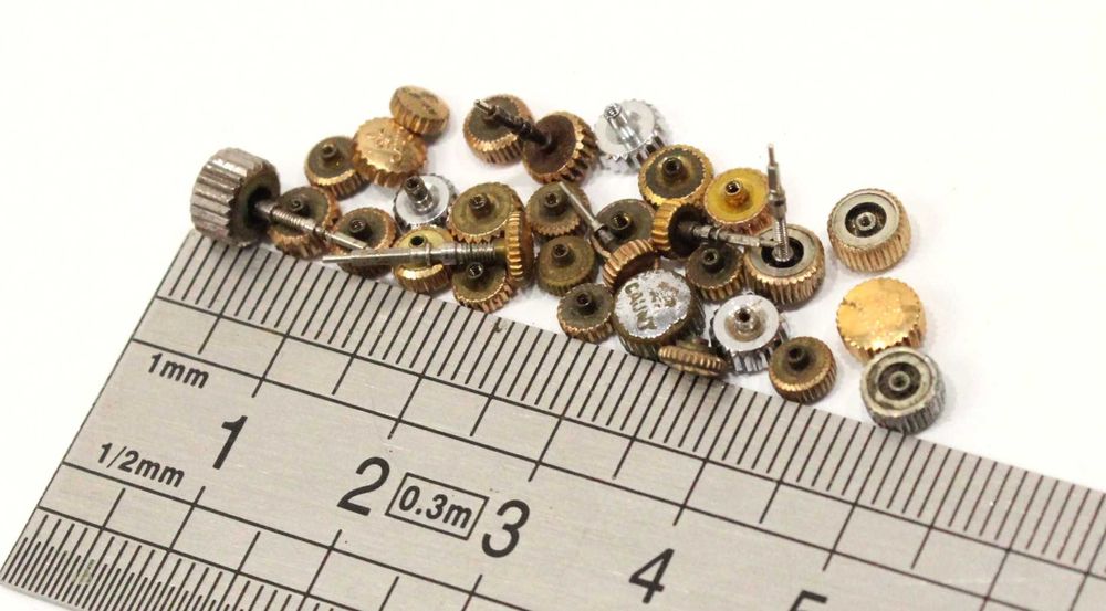 Cauny grande lote com coroas para relógios de pulso