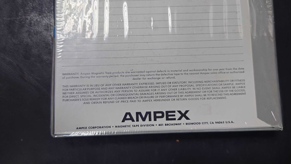 LER. Ampex 406 Grand Master 5” Reel to Reel 1/4”