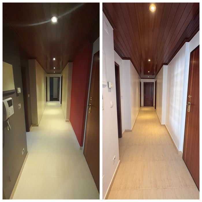 Pinturas de interiores, bricolage,manutenção
