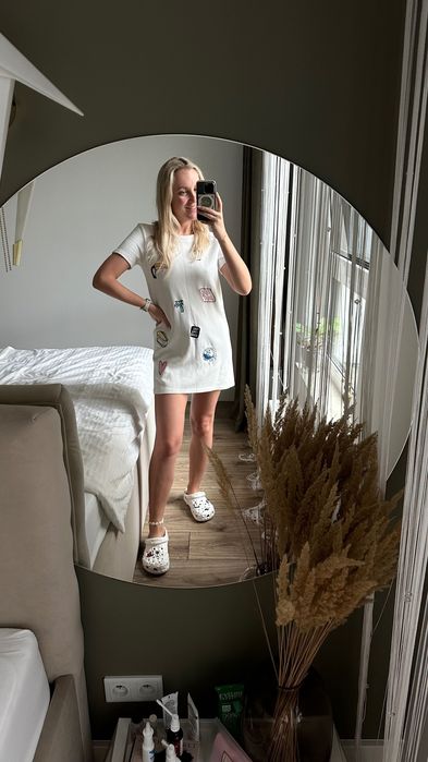 Krótka sukienka Zara S