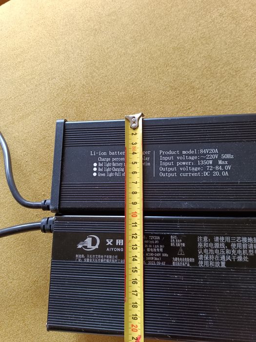 Зарядки 72 в (84) 20 ампер