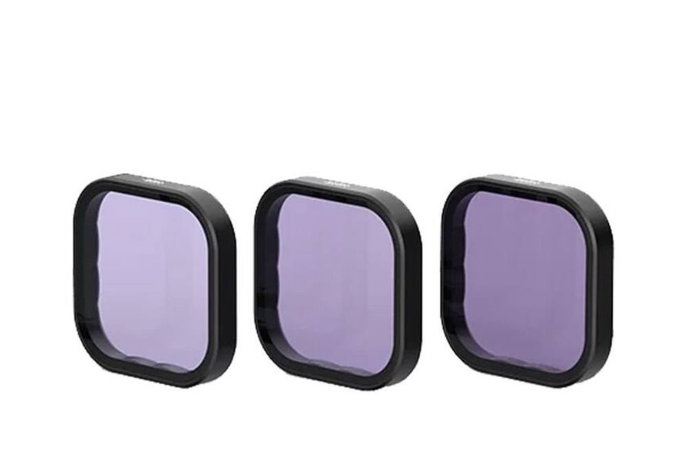 Telesin Zestaw 3x Filtr Efektowych  ND Do Kamery GoPro Hero 12 11 1