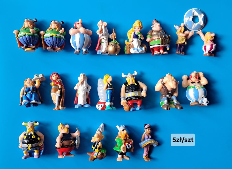 Figurki kinder Asterix
