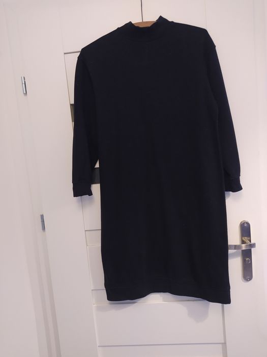 Sukienka na zimę Midi czarna Zara r. S