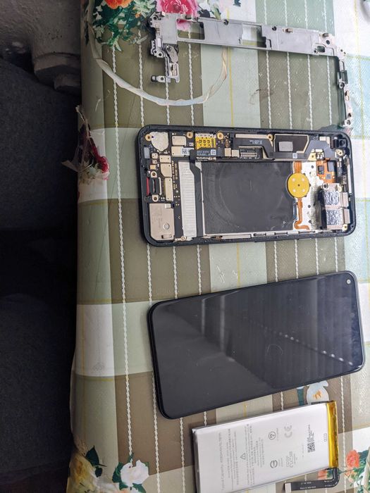 Pixel 5 Neverlock 8/128 плата, разборка