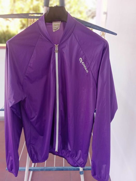bluza na suwak z wodoodpornego materiału