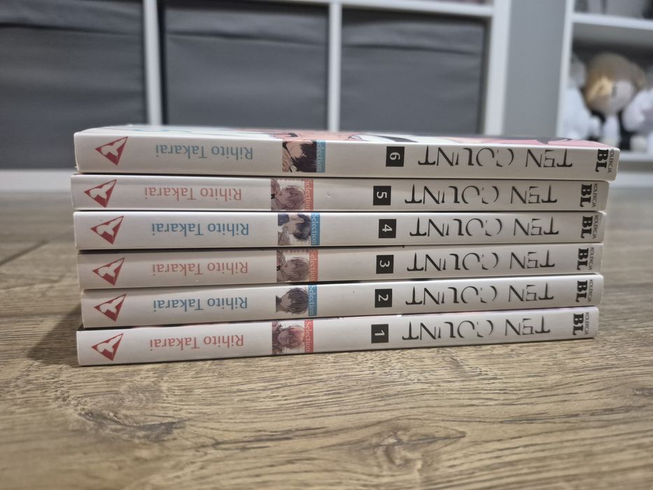Manga Ten Count tomy 1-6