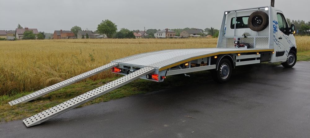 Najazd Autolaweta Zabudowa Renault Master Fiat Ducato Mercedes Sprinte