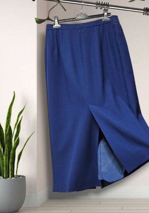 Юбка длинная прямого кроя из 100% тонкой шерсти Jacques Vert