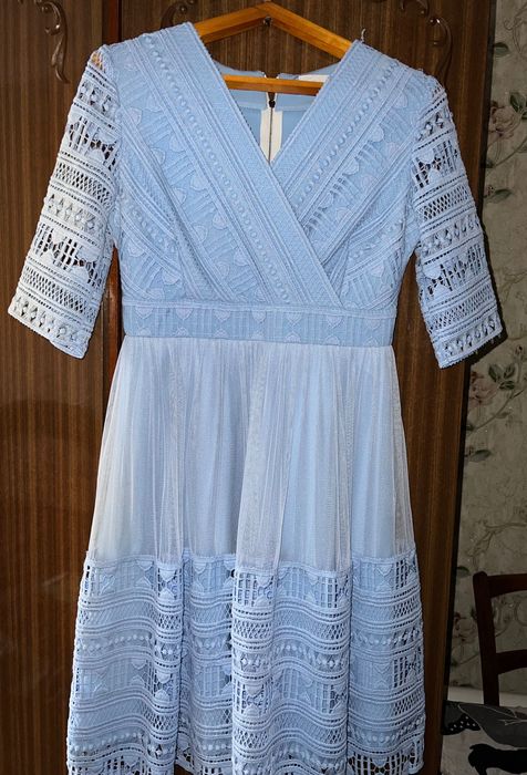 Блакитна сукня, міді, хороший стан