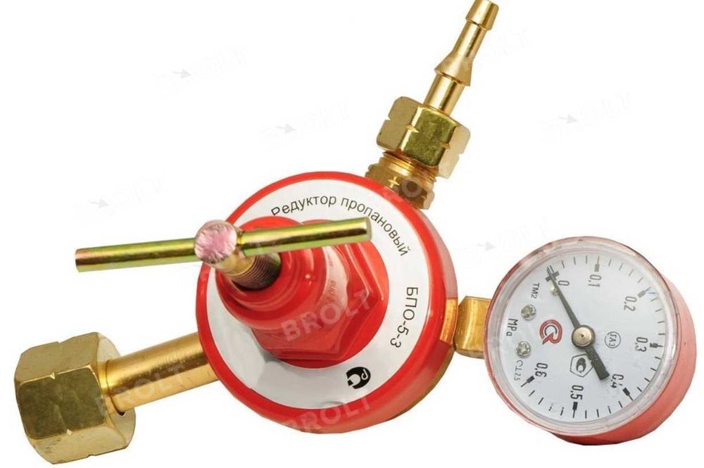 Редуктор пропановый для понижения и стабилизации давления пропана