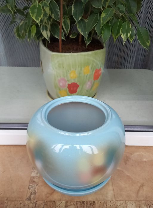 Горшок керамический для вазонов