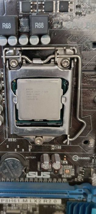 Материнка Asus P8h61-M LX2 R 2.0, DDR3 16gb 1333, I7 2600