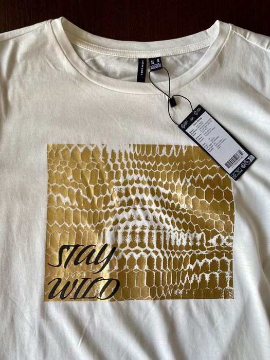 T-shirt, bluzka z krótkim rękawem - 100% bawełna