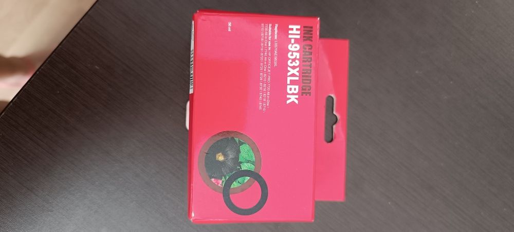 Tinteiro preto para impressora HP