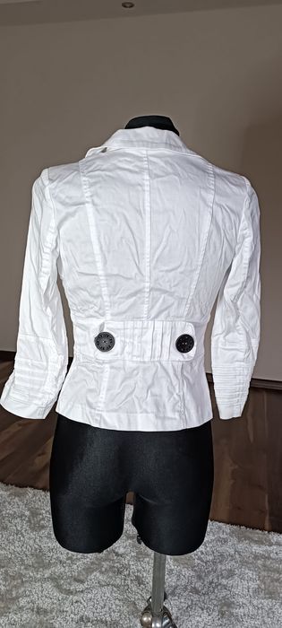 Marynarka biała XS de facto