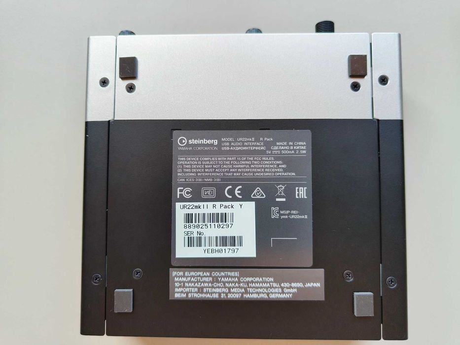 Steinberg UR22 mkII Pacote completo | Como Novo