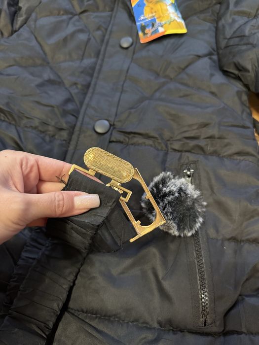 Куртка/пальто для дівчинки зимове