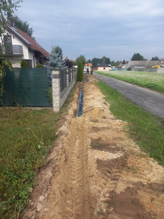 Usługi koparką, prace ziemne, piach, kruszywo, ziemia  ogrodowa