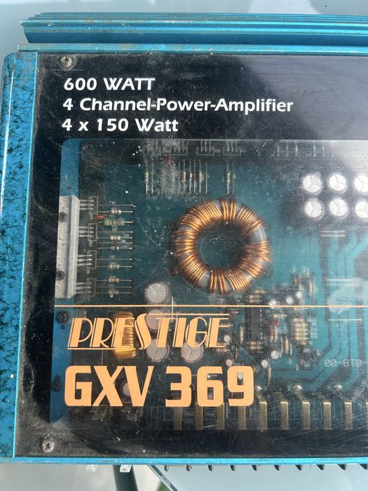 Gelhard Prestige GXV 369 підсилювач автомобільний: 1 600 грн