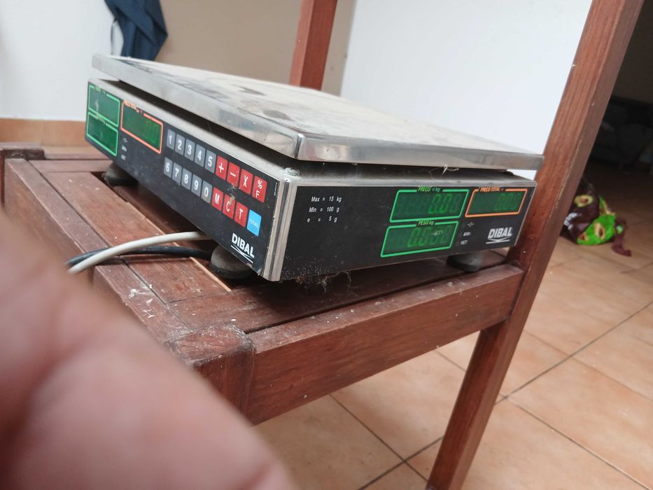 Balança DIBAL NOVAPLUS E-POS 15kg — Profissional | Excelente Estado