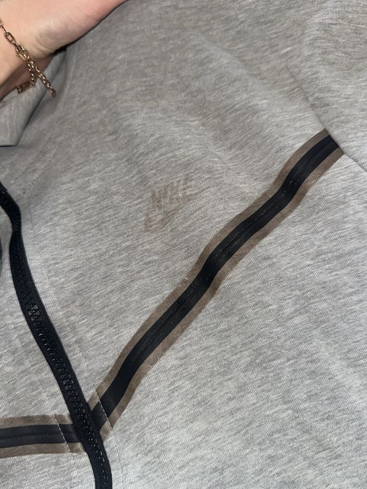 Кофта Nike Tech fleece сіра