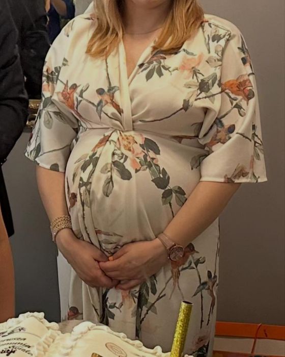 Sukienka ciążowa maxi