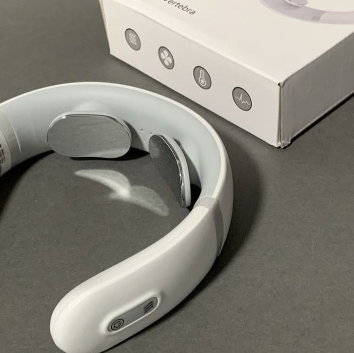 Массажёр для шеи миостимулятор микротоки сеrvical vertebra massager