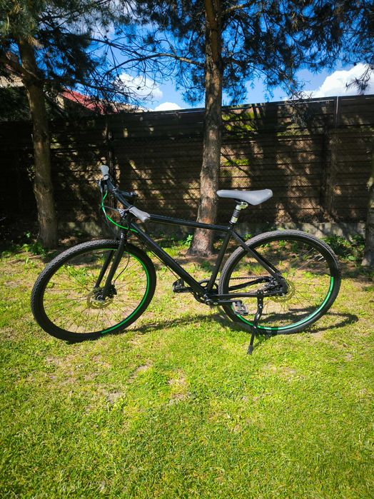 Rower męski trekkingowy - CUBE - HYDE RACE - pasek carbon - !!!