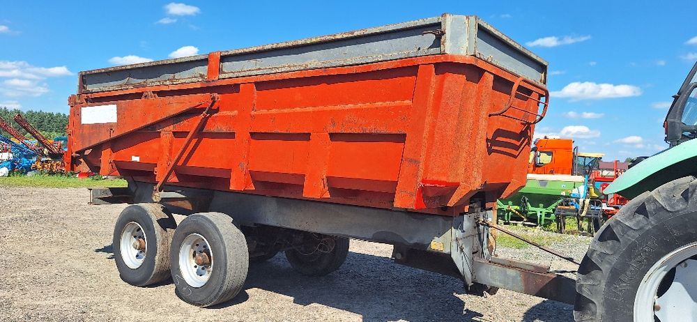 Przyczepa skorupowa leboulch 16.5t legrand 14t tandem wywrotka 6-10