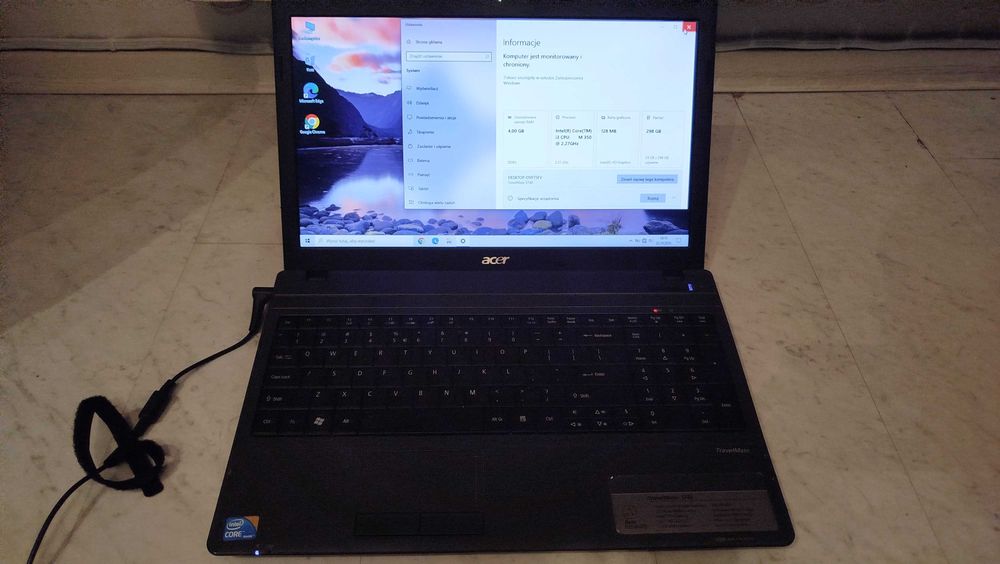 Acer TravelMate 5740 i3-330M, 4GB, 320GB