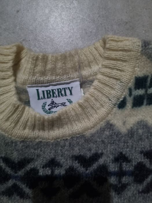 Szetlandzki swetry PRL retro vintage lata 80
