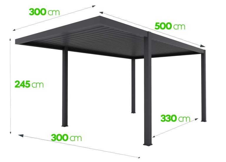 Wiata Garażowa CARPORT Zadaszenie AUTA
