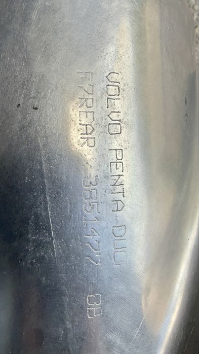 Hélices inox Volvo Penta